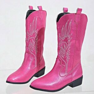 Pink Western Cowboy Boots
